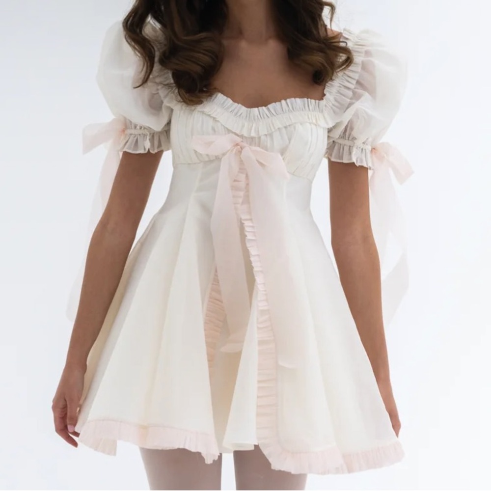 Selkie - Ivory Tulum Dress - Size L (BRAND NEW!)